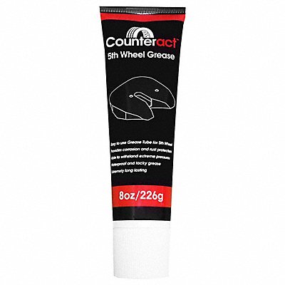 COUNTERACT CBB5WG8oz Wheel Grease Packets Tube Black 8 oz