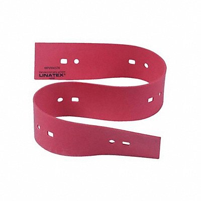 TENNANT 9017830 Rear Squeegee Blade 23 1/2 in L Red