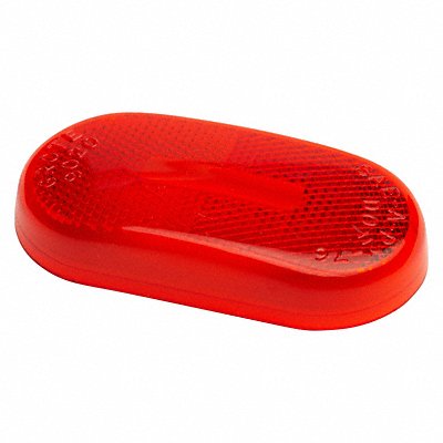 GROTE 90202 Replacement Lens Oval Red