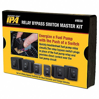 IPA 9038 Fuel Pump Relay Bypas Master Kit 6 Pc