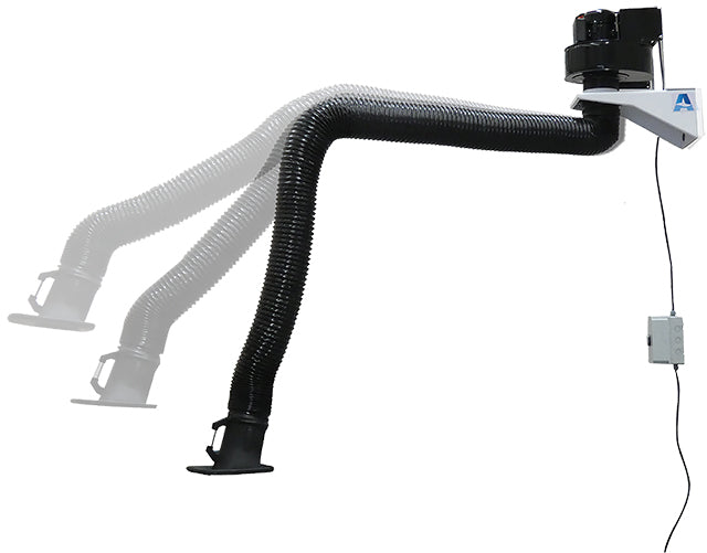 Weldclass 91005004 Fume Extractor ALLCLEAR FA25 Wall-Mount Arm Only 4m - view 3