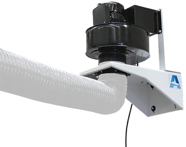 Weldclass 91025FA1 Fume Extractor ALLCLEAR FA25 Wall-Mount  Fan Only 2500m2/Hr 1ph/230V with mounting bracket & control box/switch