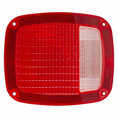 GROTE 91302 Replacement Lens Square Red