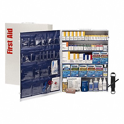 FIRST AID ONLY 91342 First Aid Kit + Housing 2 138pcs WHT