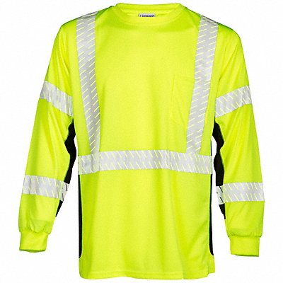 KISHIGO 91342X T-Shirt Black Sided Class 3 Lime 2XL