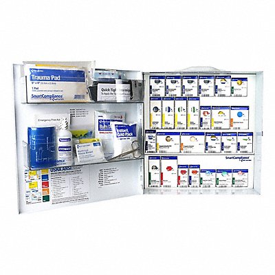 FIRST AID ONLY 91376 First Aid Kit + Housing 391pcs 15.75x16.5