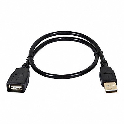 MONOPRICE 5431 USB 2.0 Extension Cable 1-1/2 ft.L Black