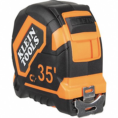 KLEIN TOOLS 9235 Tape Measure Magnetic Double-Hook 35ft