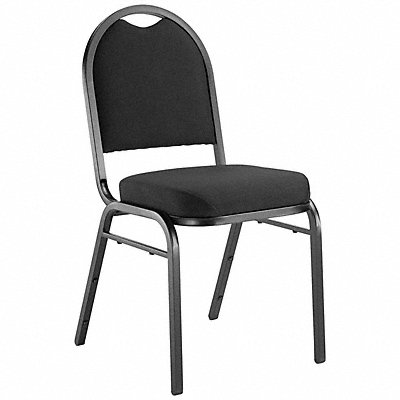 NATIONAL PUBLIC SEATING 9260BT Stacking Chair Steel Black/Black