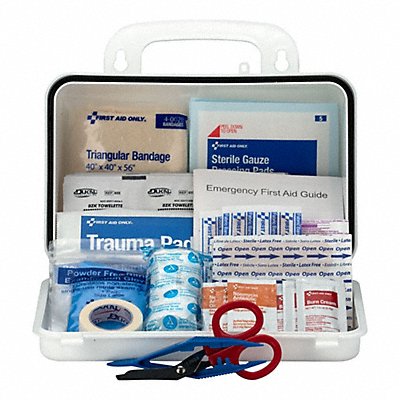 FIRST AID ONLY 930010P First Aid Kit w/House 70pcs 3.25x5 WHT