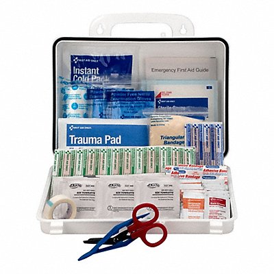 FIRST AID ONLY 930125P FirstAid Kit w/House 178pcs 6 5/8x3 WHT