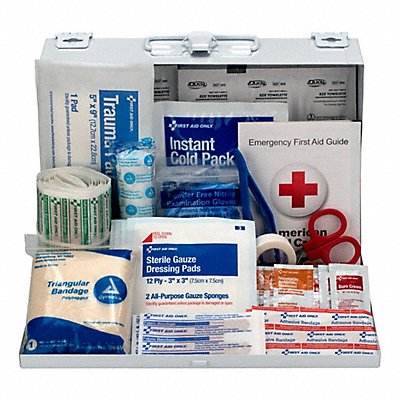 FIRST AID ONLY 930225M FirstAidKit w/House 178pcs 2.5x7.75 WHT