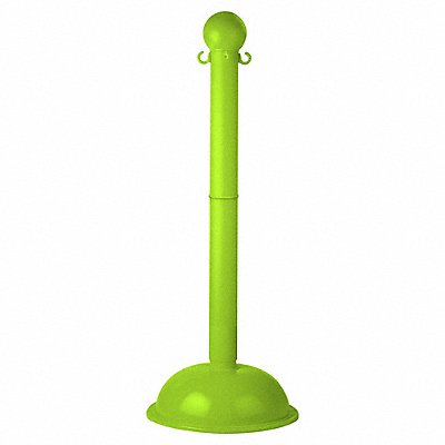 GRAINGER 93614 Stanchion Post Dia 3 Safety Green