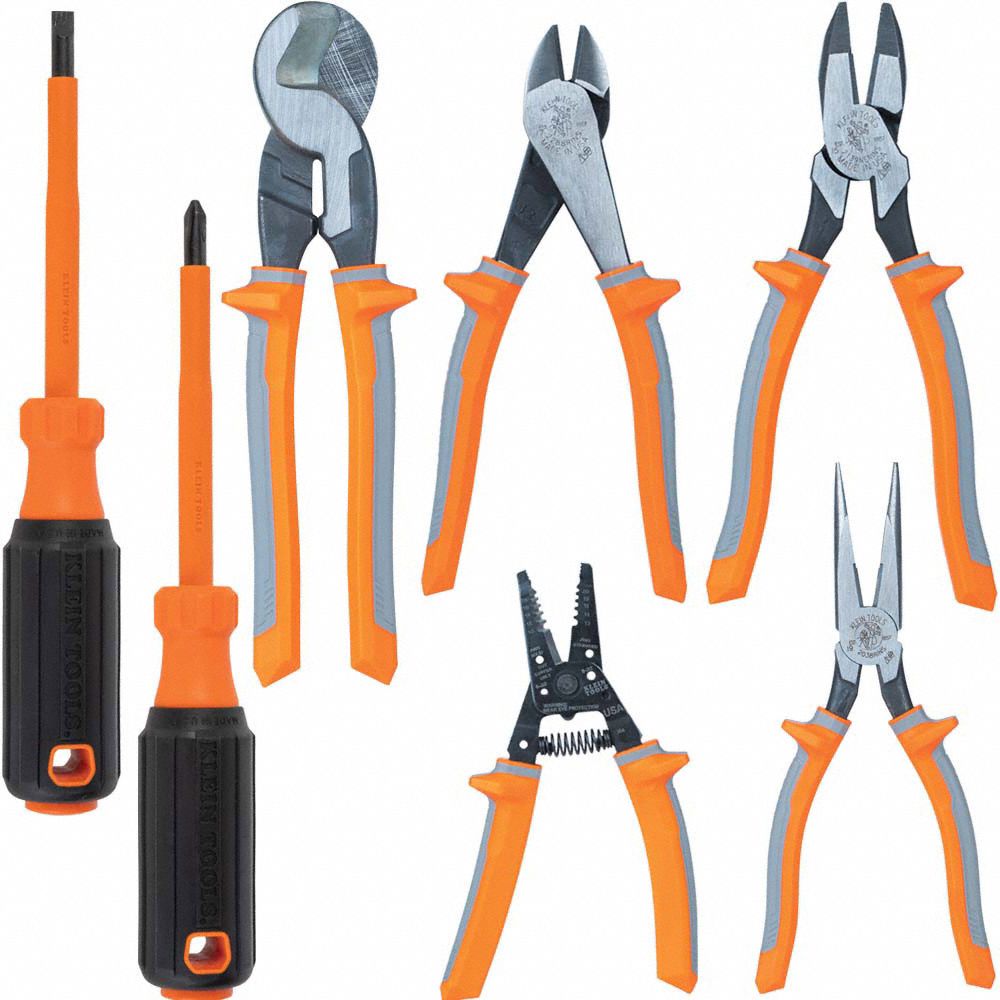 KLEIN TOOLS 9421R 1000V Insulated Tool Set 7-Piece