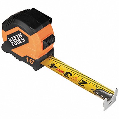 KLEIN TOOLS 9516 Tape Measure 16-Foot Compact Double-Hook