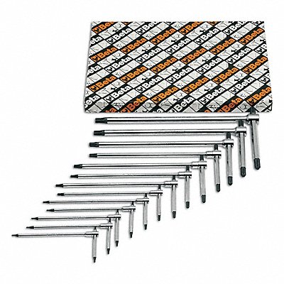 BETA 951TXS13 Torx Key Set L Shape 5 in to 10 in