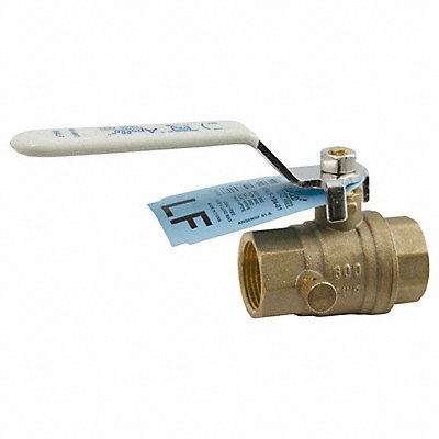 APOLLO 95ALF10401 LF Bronze Ball Valve Inline FNPT 3/4 in