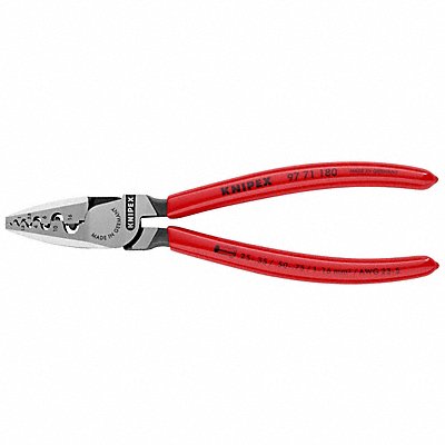 KNIPEX 9771180 Crimper 23 to 5 AWG 7-1/4 L