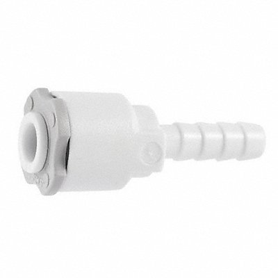 JOHN GUEST CI270808WPK10 Adaptor 1/4 in Tube Od Wh PK10