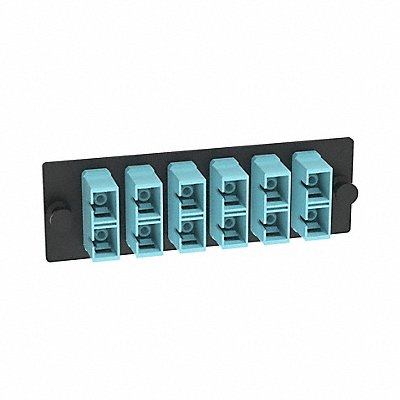 PANDUIT FAP6WAQDSCZ Fiber Optic Adapter Panel 1.39 in