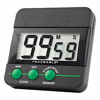 TRACEABLE 5028 Digital Timer Count Down 100 min