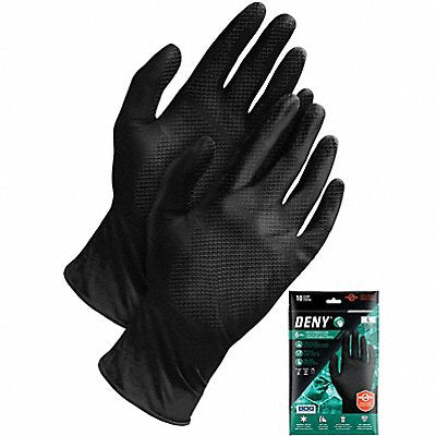 BDG 9916800PM VF Black Nitrile 6 mil M 870R87 PK10