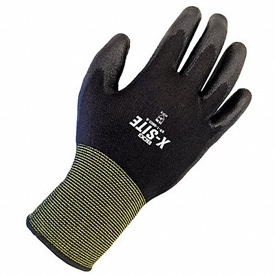 BDG 99198027 PR Coated Glove Tear-Resist Black Knit 7
