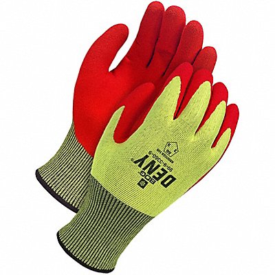 BDG 99933607 Coated Gloves S Yellow PR