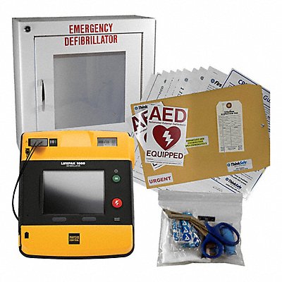 STRYKER PHYSIO-CONTROL 99425000023FMD AED Value Package 3-3/8 H 10-7/8 D