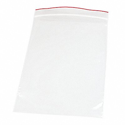 MINIGRIP RED LINE MGRL2P0507 Reclosable Poly Bag Zip Seal PK1000