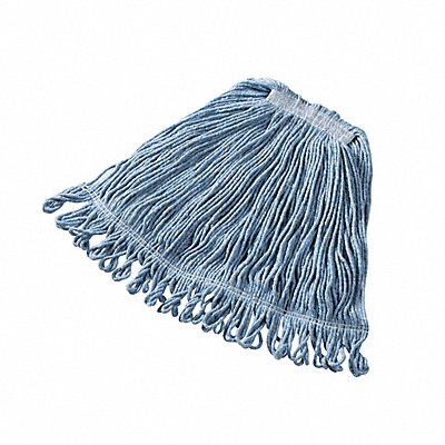 RUBBERMAID COMMERCIAL PRODUCTS FGD21206BL00 Wet Mop Blue Cotton/Synthetic