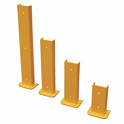 VESTIL G624 Pallet Rack Guard 8-1/16 W 24 H Steel