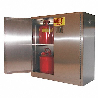 SECURALL a330ss Stainless Steel Flammable Storage