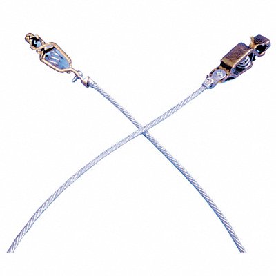 WESCO 272033 Grounding Wire (2) Allgtr Clips 3ft