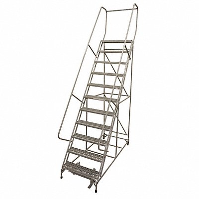 COTTERMAN 1011R2632A3E10B4C1P6 Rolling Ldr Asmbld Handrail Platform 110In H