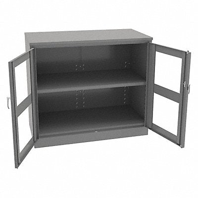 TENNSCO CVDJ2442AMEDGREY Storage Cabinet 42 x36 x24 MdGry 2Shlv