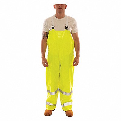 TINGLEY O53122 F0798 Flame Resistant Rain Overall Ylw/Grn S