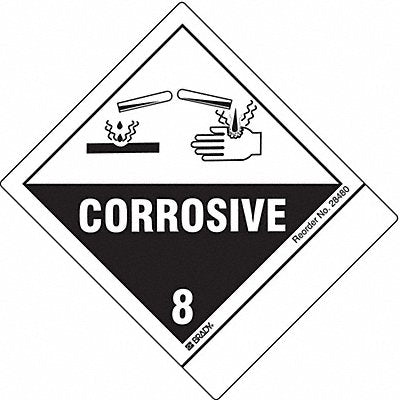 BRADY 28480LS DOT Container Label 4 Label W PK100