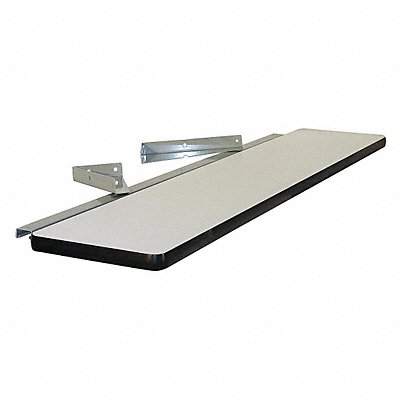 PRO-LINE CSPL1260PLA31 Upper Shelf 60 W x 12 D x 3/4 in H Grey