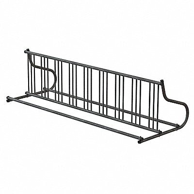 MADRAX QSGR112G Bike Rack Silver Color 18 Cap. 42 W
