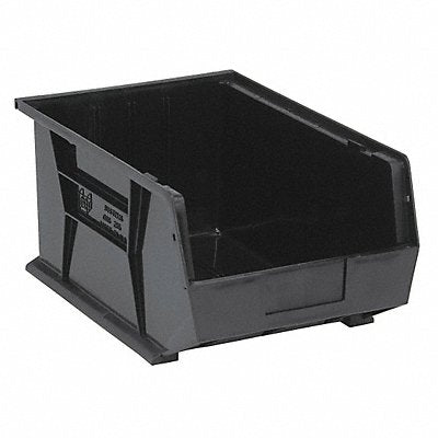 QUANTUM STORAGE SYSTEMS QUS255BK F0608 Hang and Stack Bin Black PP 8 in