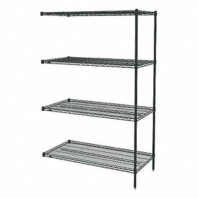 METRO 42448NDSG263PDSG Wire Shelving Unit Cap 500 lb 24inx63inx24in