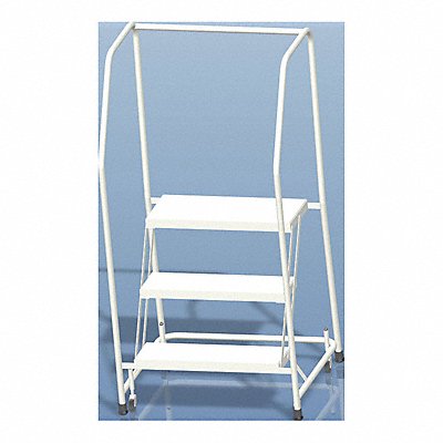 BALLYMORE A3SH30 Safety Roll Ladder Aluminum 28-1/2 In.H