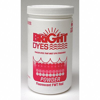 BRIGHT DYES 105403 Dye Tracer Powder Fluorescent Red 1 lb
