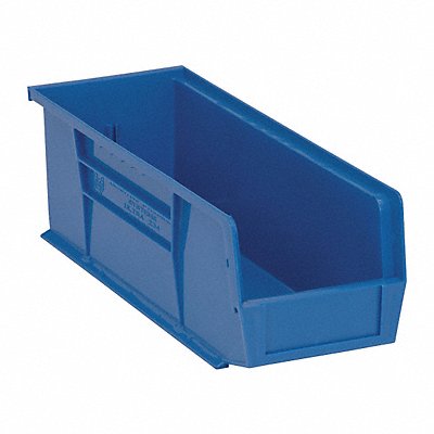 QUANTUM STORAGE SYSTEMS QUS234BL F0602 Hang and Stack Bin Blue PP 5 in