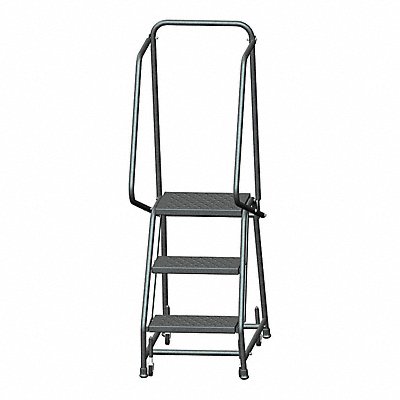 BALLYMORE H318P Rolling Ladder Steel 28-1/2 In.H