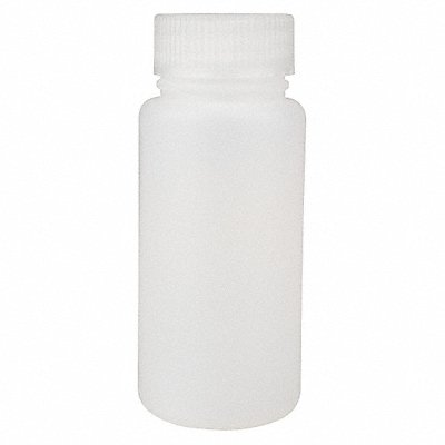 LAB SAFETY SUPPLY 9F493 Bottle 145 mm H Clear 60 mm Dia PK12
