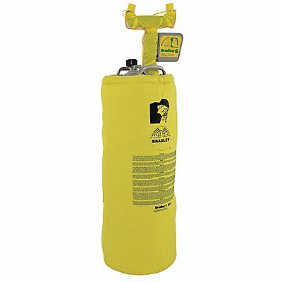 BRADLEY S19788HGR Portable Heated Eye Wash Station 15 gal.