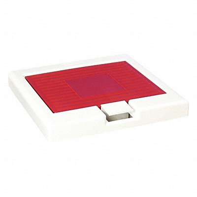 SP SCIENCEWARE F132040000 Garbage Can Top Flat Red White