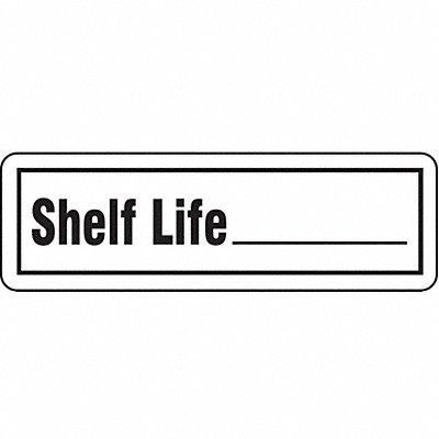HARRIS INDUSTRIES LB132320 Label 7/8in x 2.875in Paper PK500